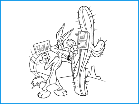 Looney Tunes Coloring pages : Bugs Bunny