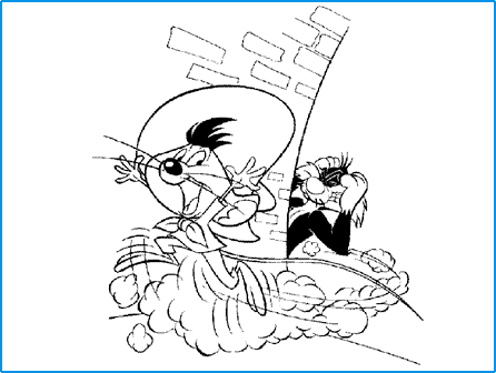 Looney Tunes Coloring pages : Speedy Gonzales