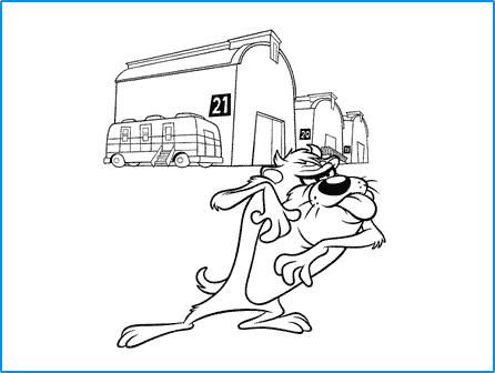 Looney Tunes Coloring pages : Bugs Bunny