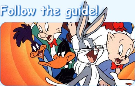 Looney Tunes : Site Map