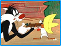 Speedy Gonzales and Sylvester
