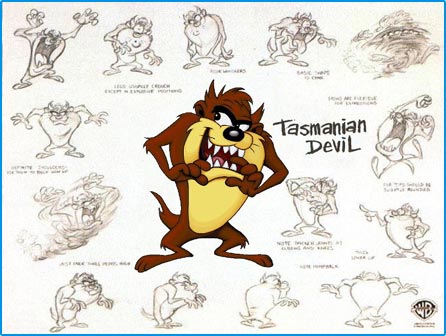 Looney Tunes Wallpaper : Tasmanian Devil